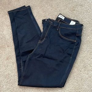 Dark blue jeggings